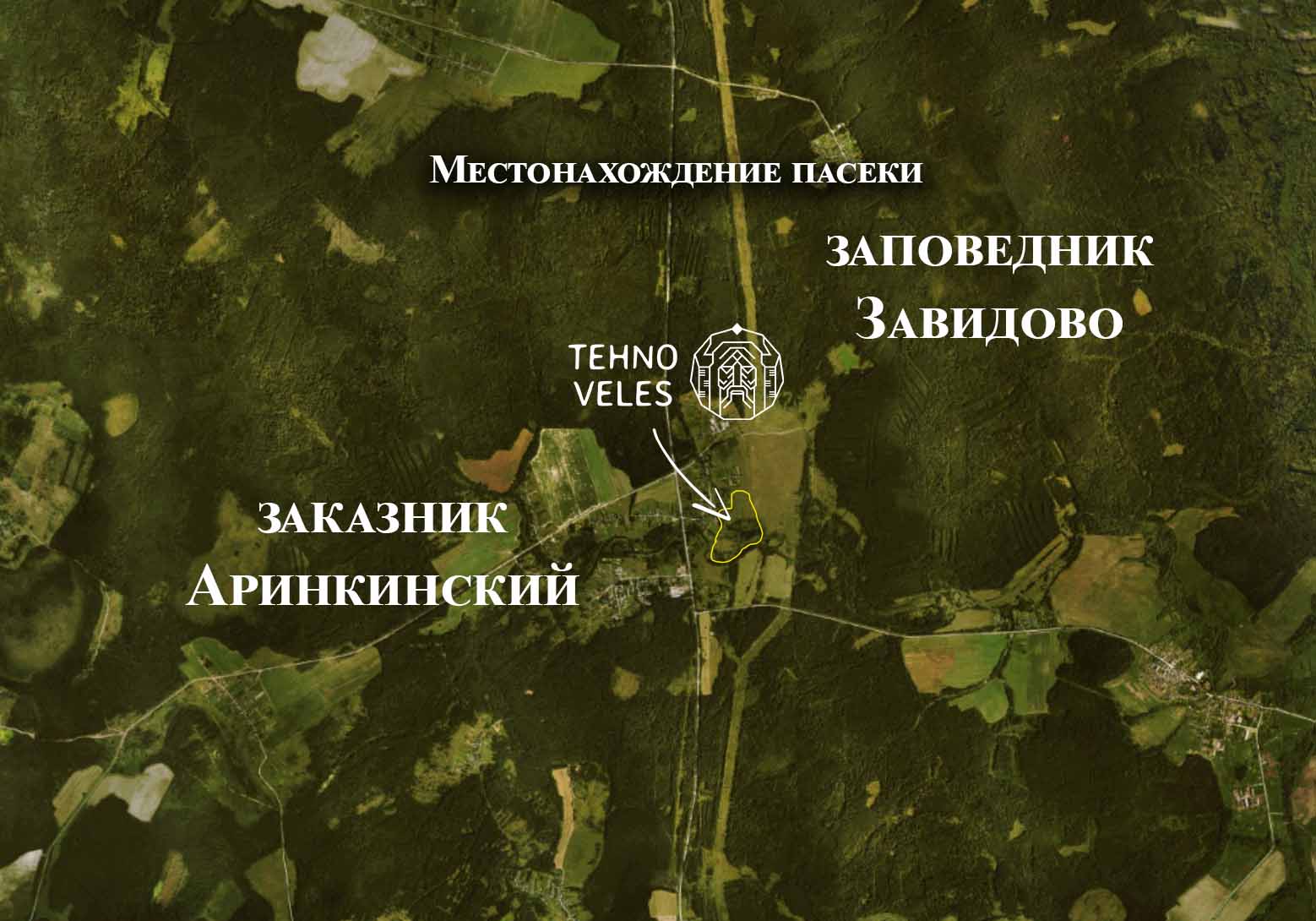 Расположение пасеки