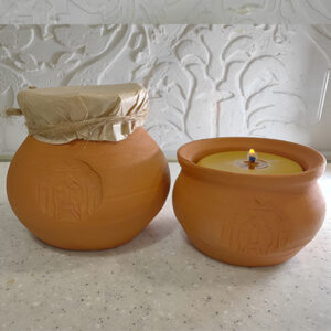 Глиняные горшочки ручной работы