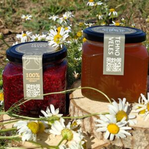 Варенье 300г и мёд 500г